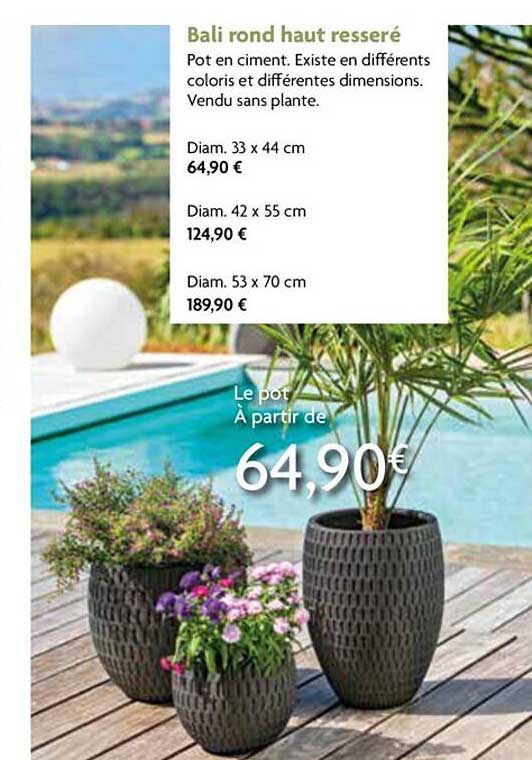 Bali Rond Haut Resserré