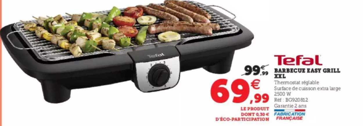 Barbecue Easy Xxl Tefal