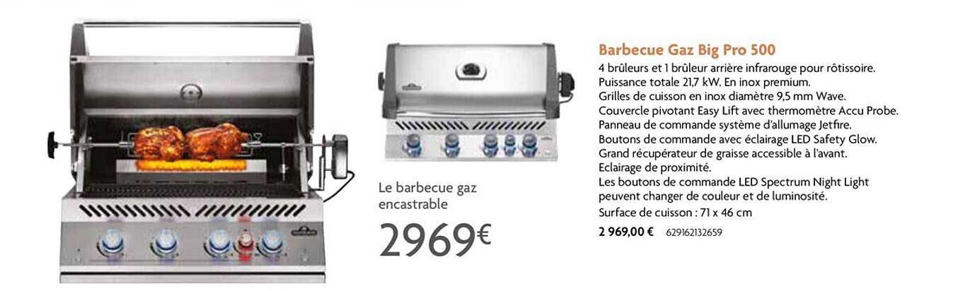 barbecue gaz big pro 500