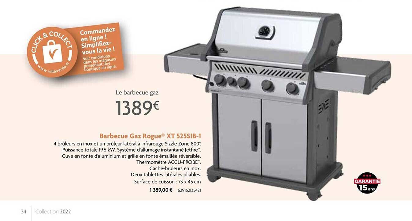 Barbecue Gaz Rogue Xt 525sib-1