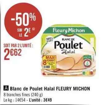 blanc de poulet hala fleury michon