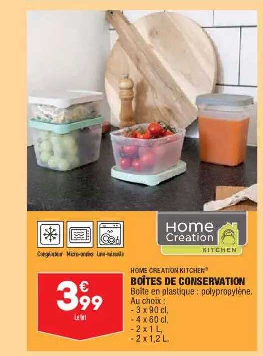 Boîtes De Conservation Home Creation Kitchen