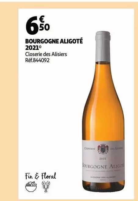 bourgogne aligoté 2021 closerie des alisiers