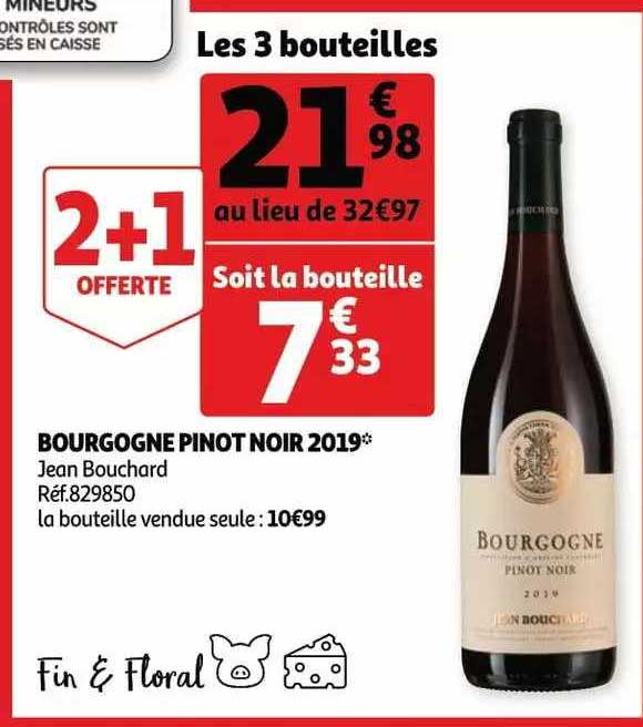 bourgogne pinot noir 2019 jean bouchard