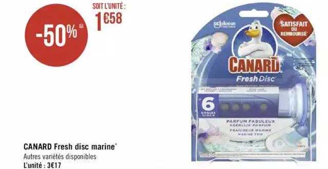 canard fresh disc marine