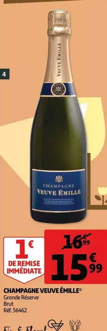 champagne veuve émille grande réserve