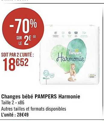 Changes Bébé Pampers Harmonie