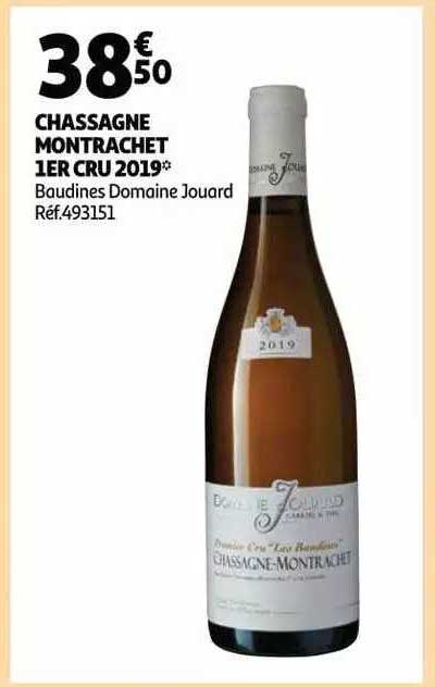 chassagne montrachet 1er cru 2019 baudines domaine jouard