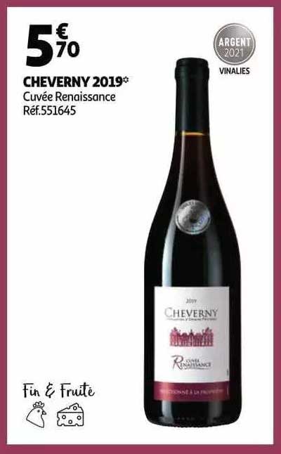 cheverny 2019 cuvée renaissance