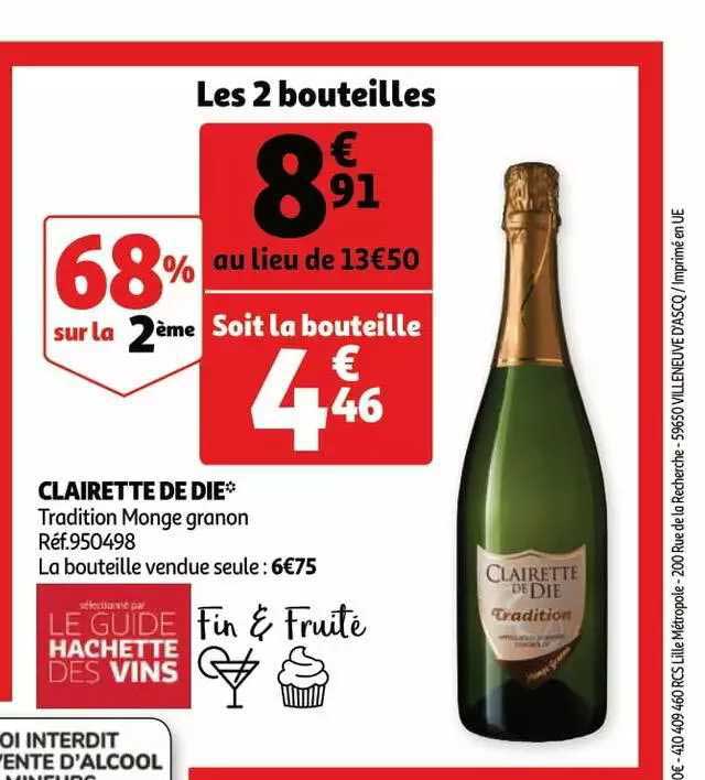 clarette de die tradition monge granon