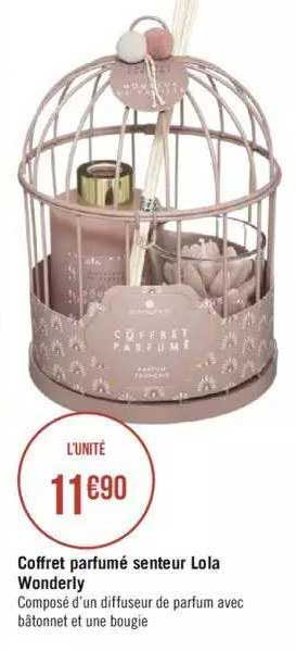 coffret parfumé senteur lola wonderly