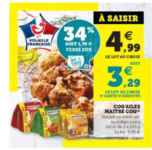 coq'ailes maître coq