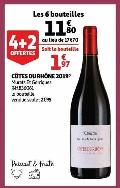 côtes du rhône 2019 murets et garrigues