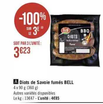 Diots De Savoie Fumés Bell