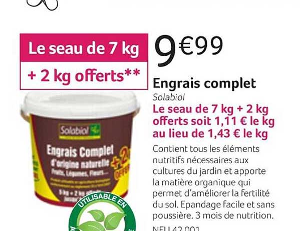 Engrais Complet Solabiol