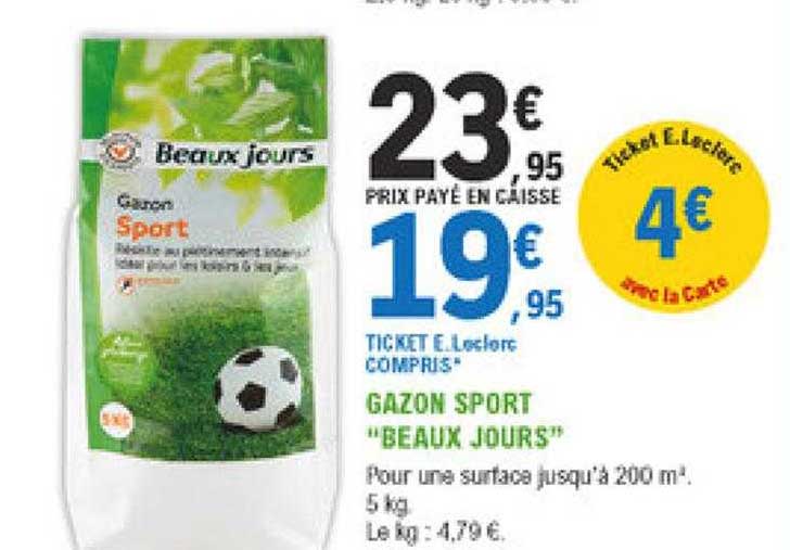 Gazon Sport "beaux Jours"