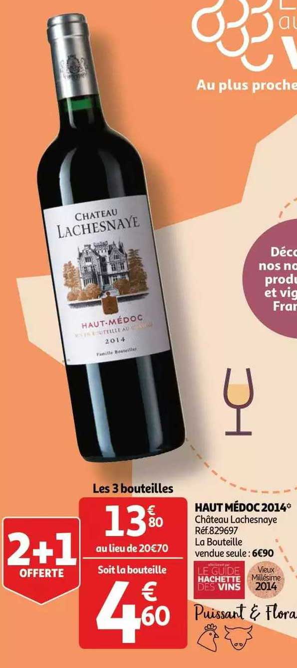 Haut Médoc 2014 Château Lachesnaye