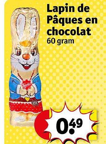 Lapin De Pâques En Chocolat