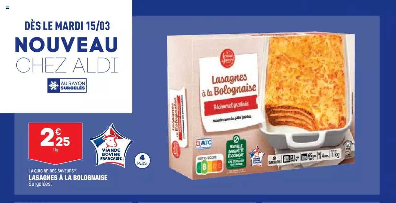 Lasagnes à La Bolognaise La Cuisine Des Saveurs