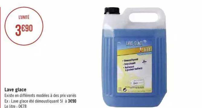 lave glace