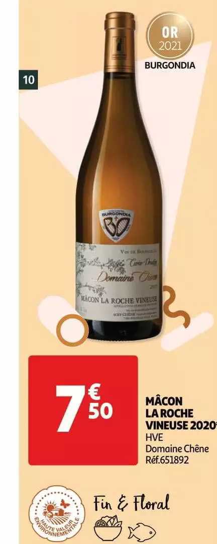 mâcon la roche vineuse 2020