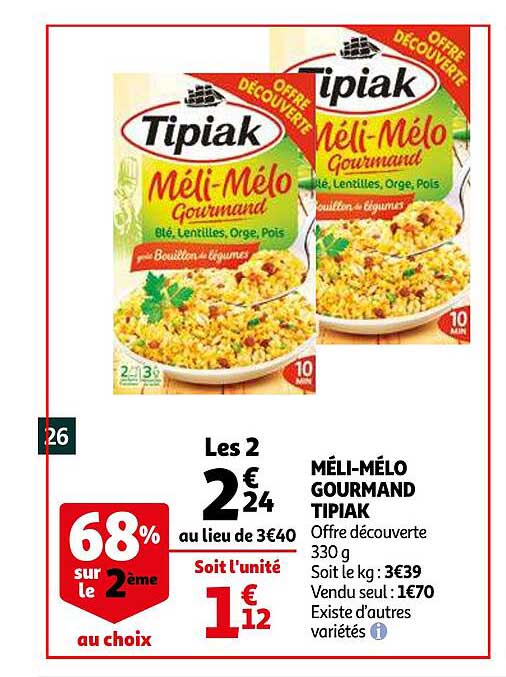 méli-mélo gourmand tipiak