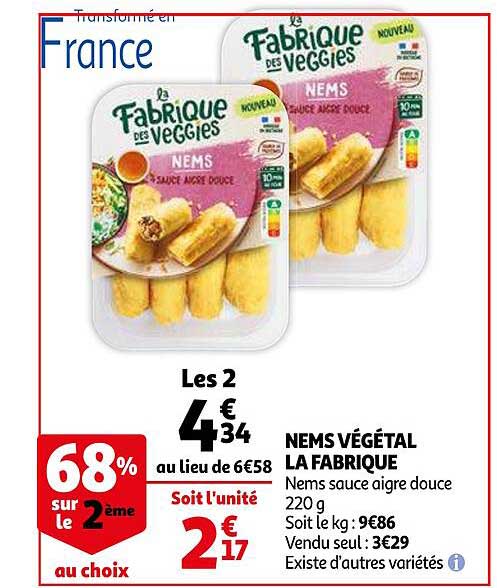 Nems Végétal La Fabrique