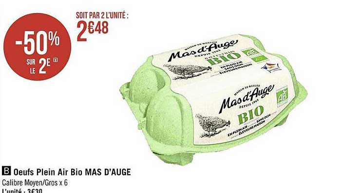 oeufs plein air bio mas d'auge