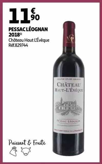 pessac léognan 2018 château haut l'évêque