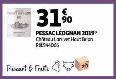 pessac léognan 2019 château larrivet haut brion