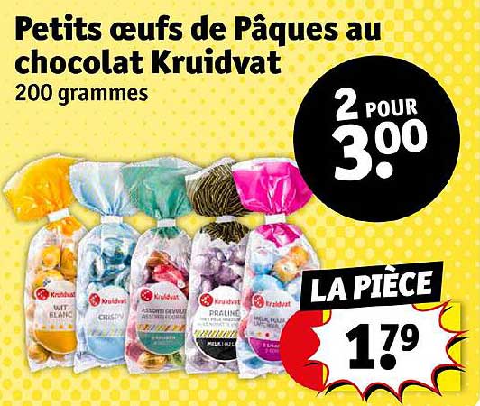 Petits Oeufs De Pâques Au Chocolat Kruidvat