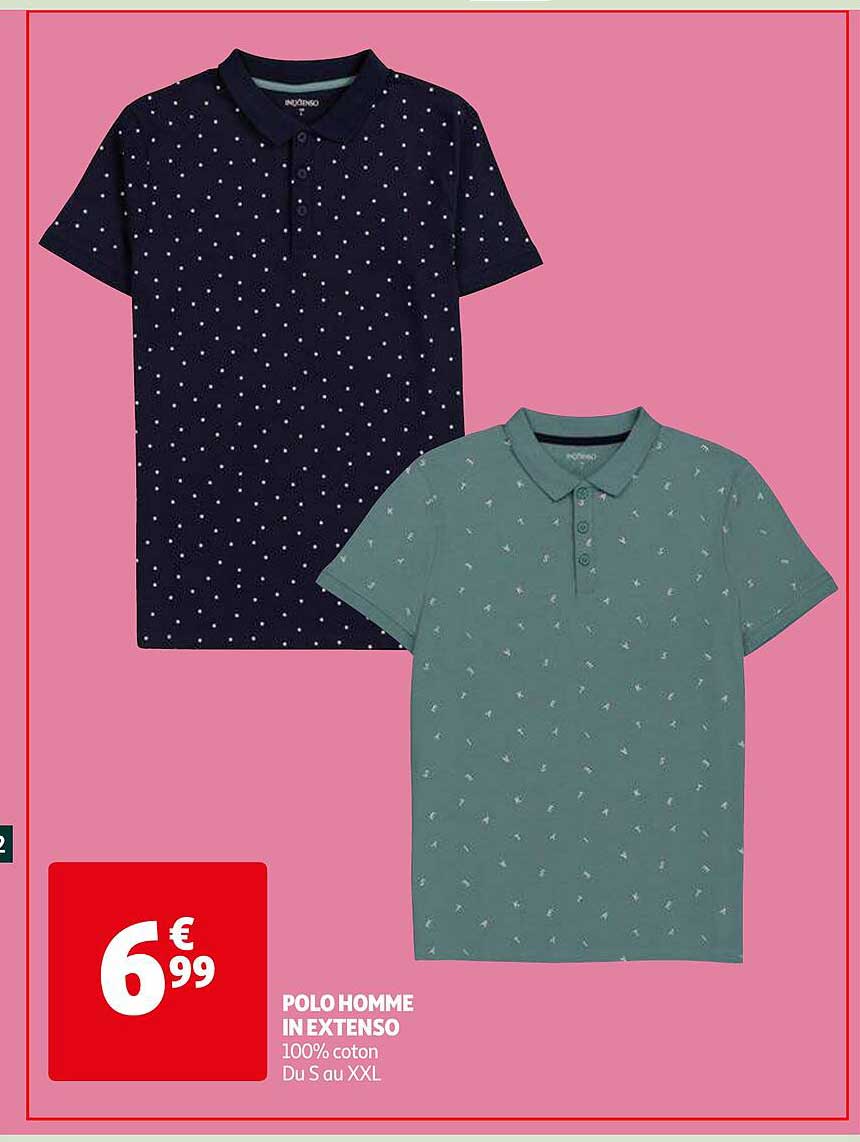polo homme in extenso
