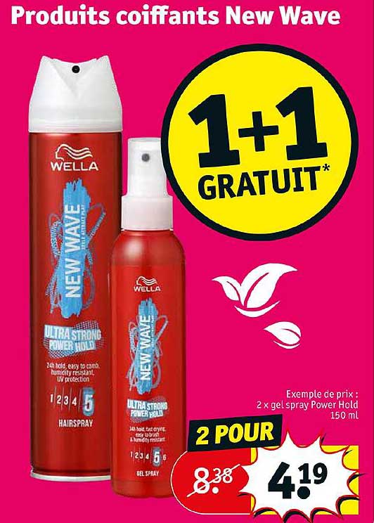 produits coiffants new wave