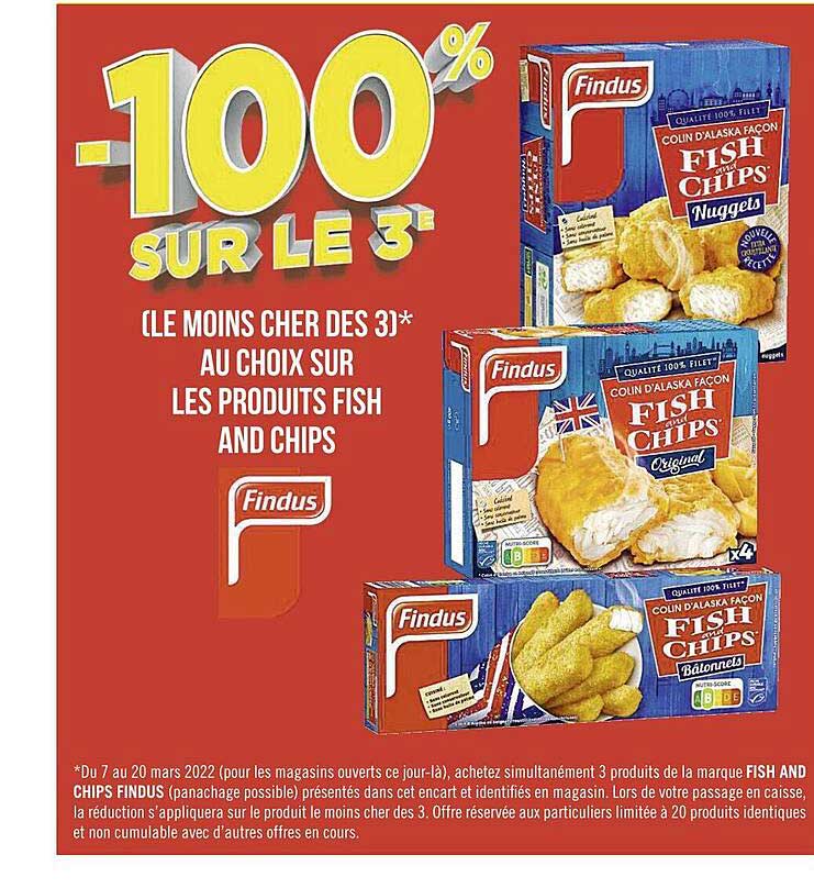 produits fish and chips findus