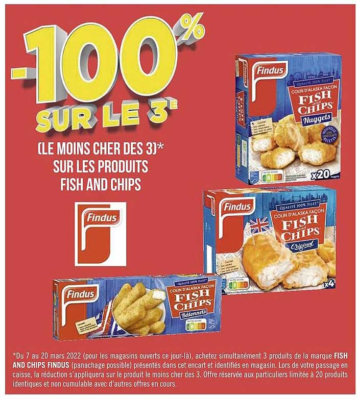 produits fish and chips findus