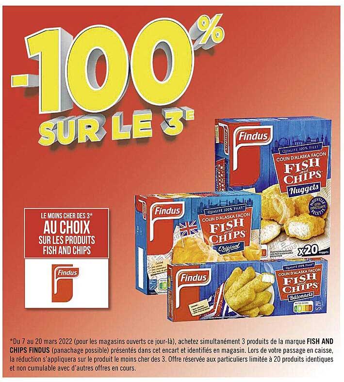 produits fish and chips findus