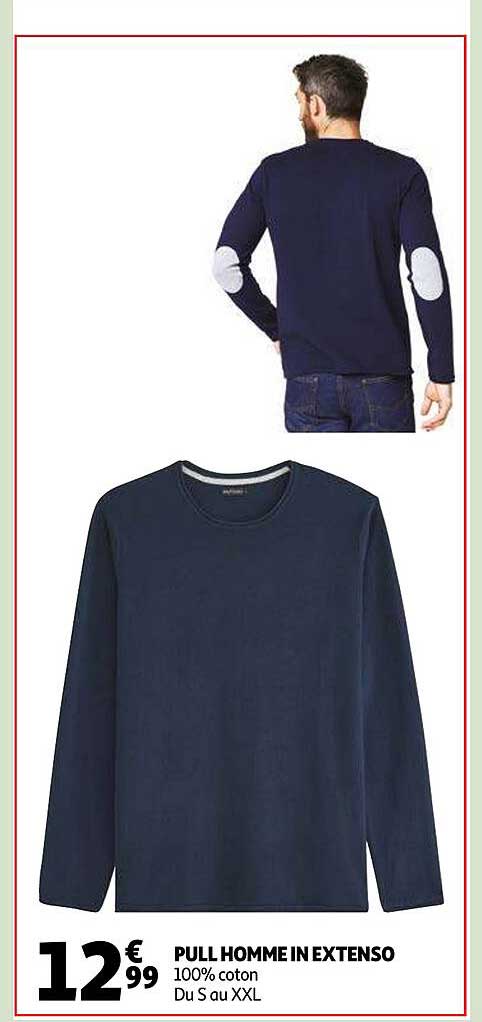 pull homme in extenso
