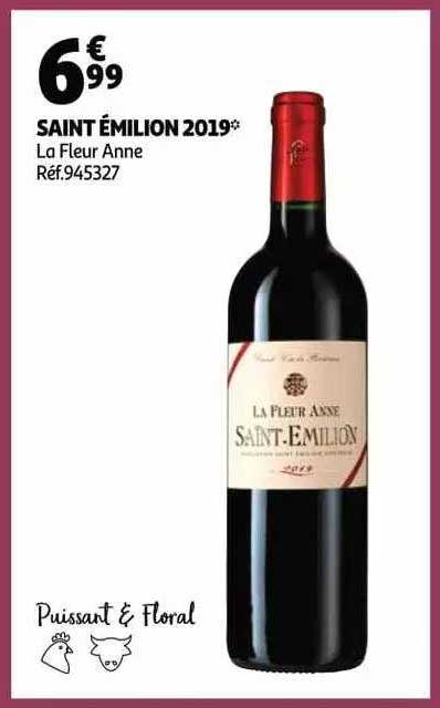 saint émilion 2019 la fleur anne