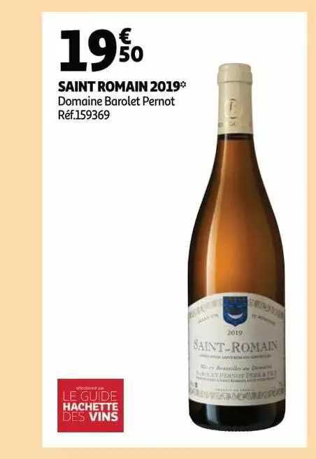 saint romain 2019 domaine barolet pernot