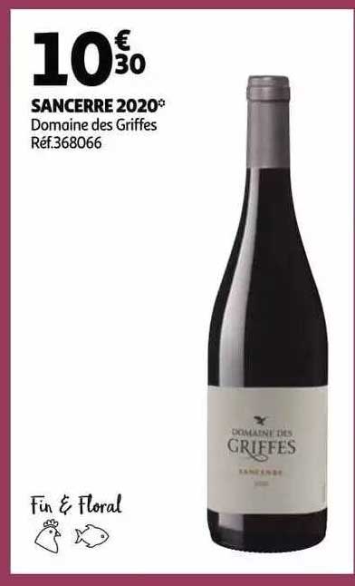 sancerre 2020 domaine des griffes