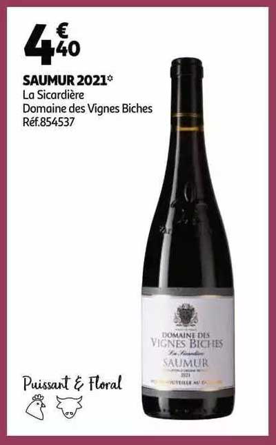saumur 2021 la sicardière domaine des vignes biches