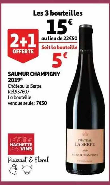 saumur champigny 2019 château la serpe