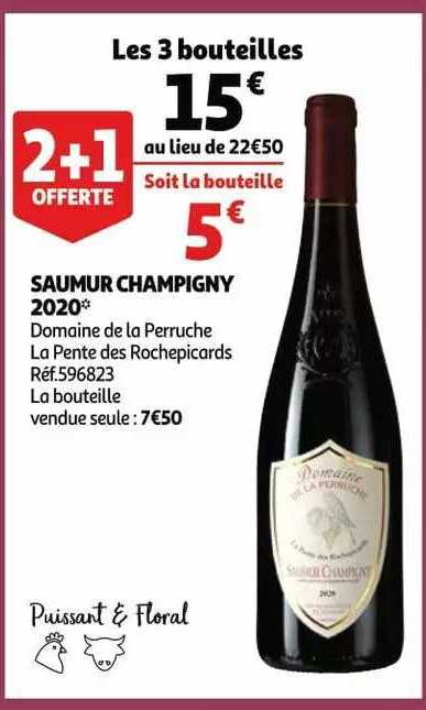 saumur champigny 2020 domaine de la perruche la pente des rochepicards