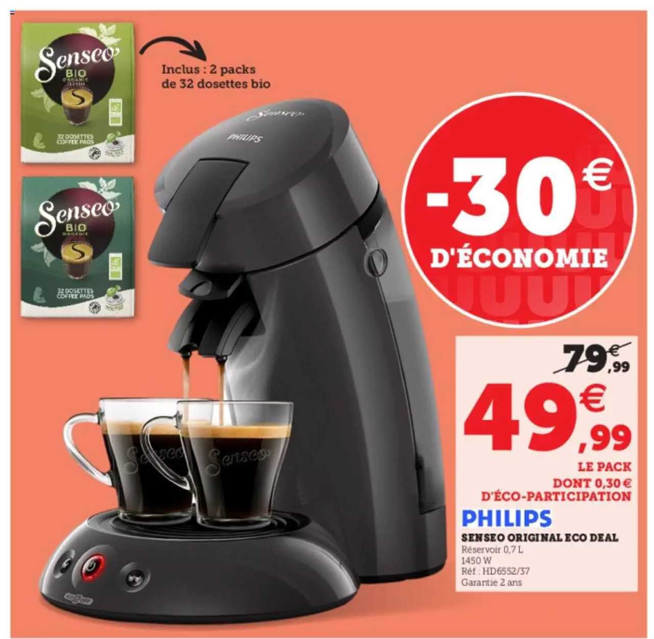 senseo original éco deal philips