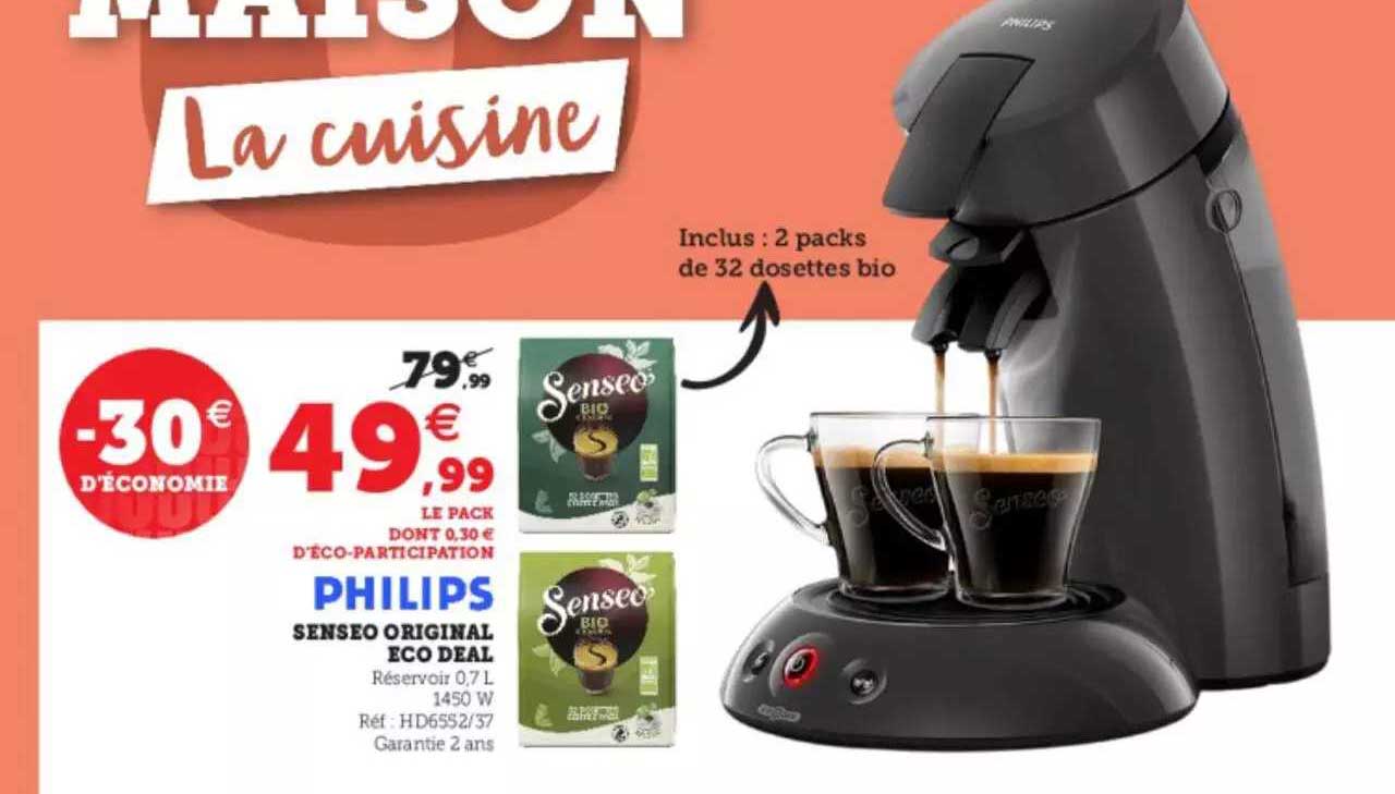 senseo original éco deal philips