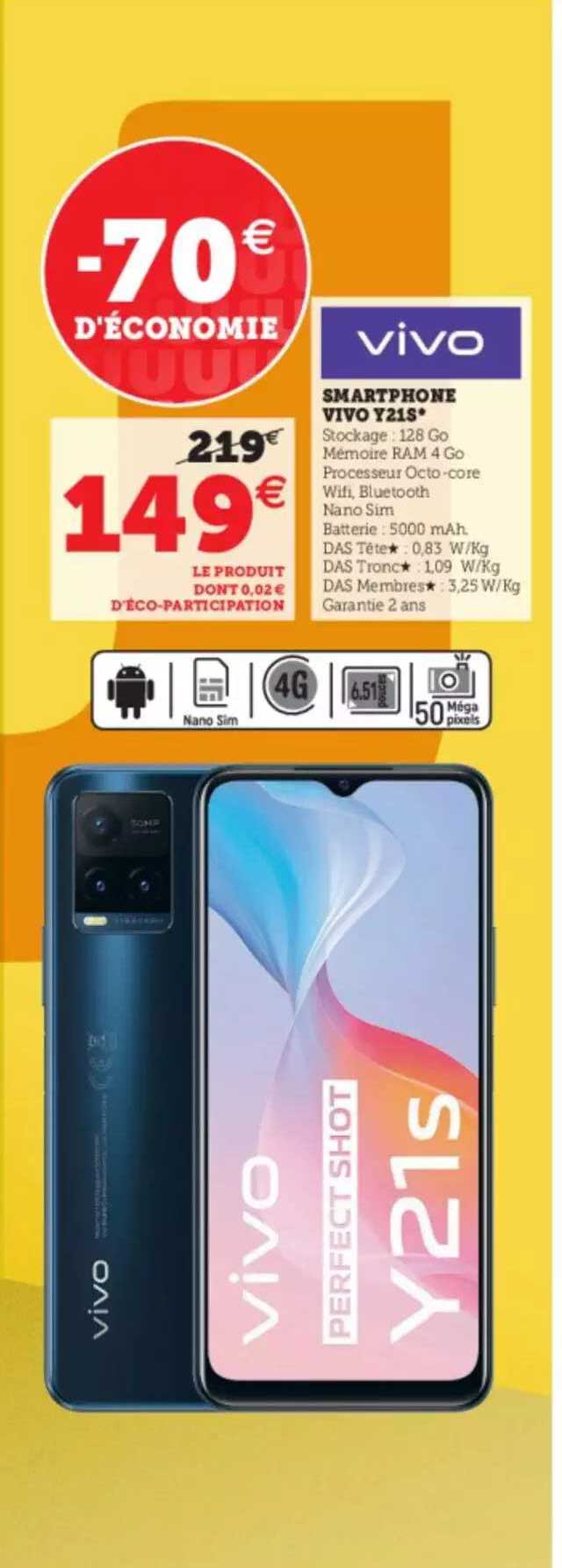 smartphone vivo y21s