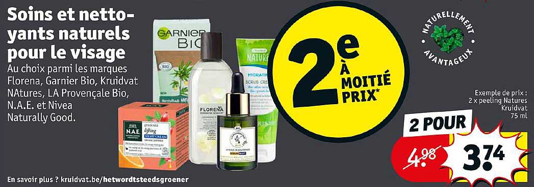 soins et nettoyants naturels pour le visage