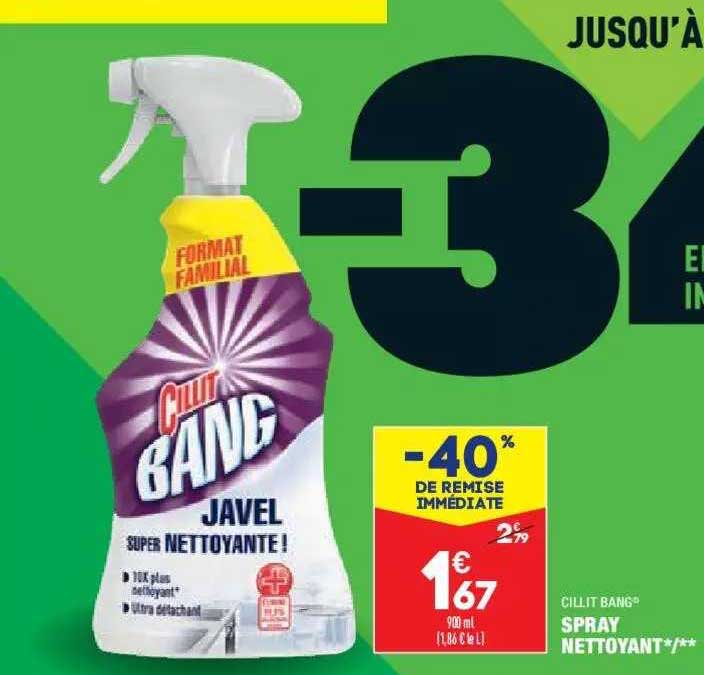 spray nettoyant cillit bang