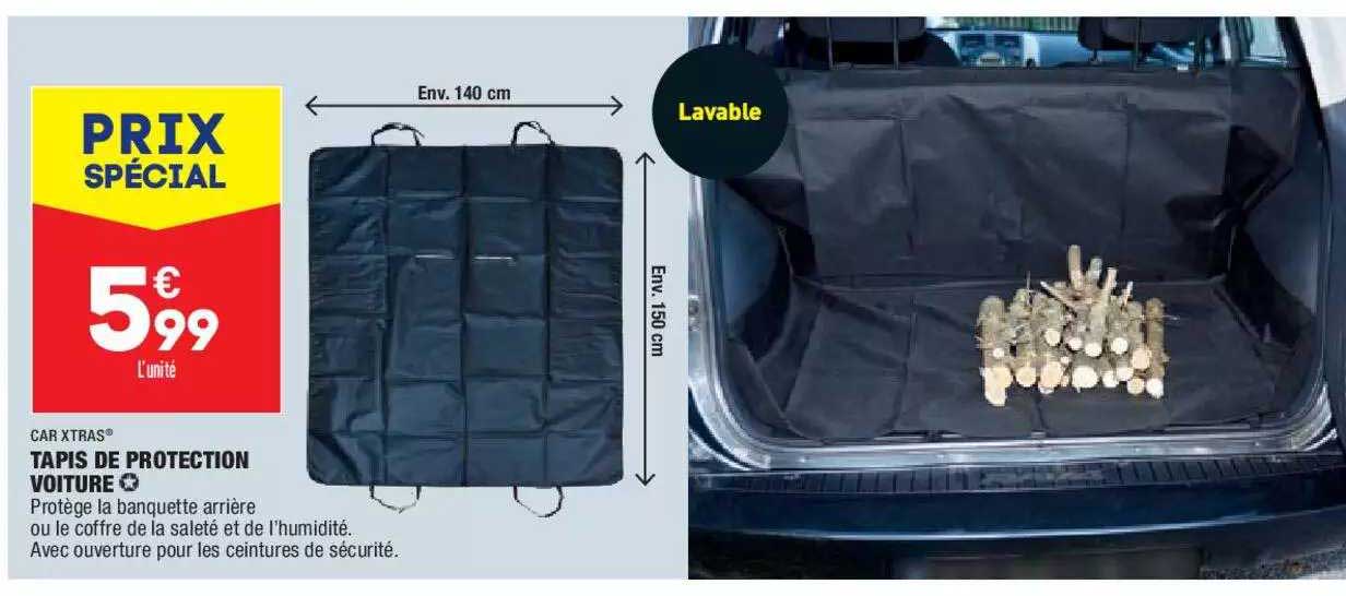 Tapis De Protection Voiture Car Xtras