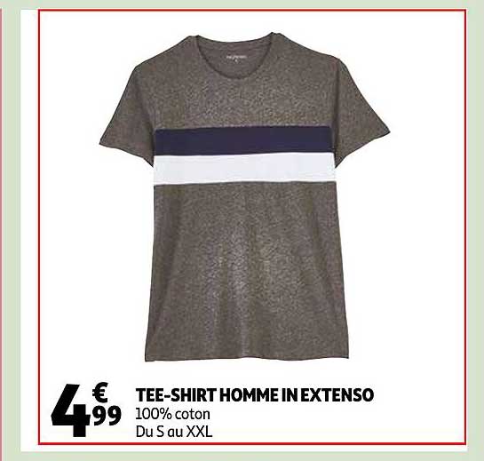Tee-shirt Homme In Extenso